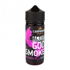 BOOSTER GOO Carp House пылящий, жидкий дым Клубника 120мл