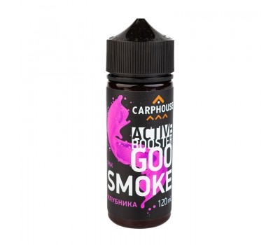 BOOSTER GOO Carp House пылящий, жидкий дым Клубника 120мл
