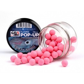 Бойлы GBS Baits Pop-up плавающие 10мм 40гр Crazy Squid Кальмар