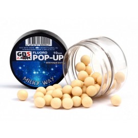 Бойлы GBS Baits Pop-up плавающие 10мм 40гр Milky Way Молоко