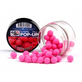 Бойлы GBS Baits Pop-up плавающие 10мм 40гр Raspberry Малина