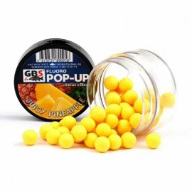 Бойлы GBS Baits Pop-up плавающие 12мм 40гр Pineapple Ананас