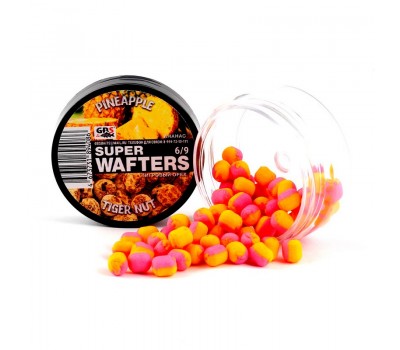 Бойлы нейтральной плавучести (Wafters) GBS Ананас Тигровый орех 6х9мм