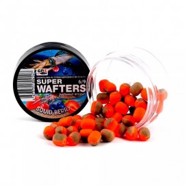 Бойлы нейтральной плавучести (Wafters) GBS Кальмар-Ягоды 6х9мм
