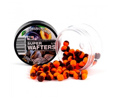 Бойлы нейтральной плавучести (Wafters) GBS Чарующая слива-вкуснейшие ракушки 6х9мм