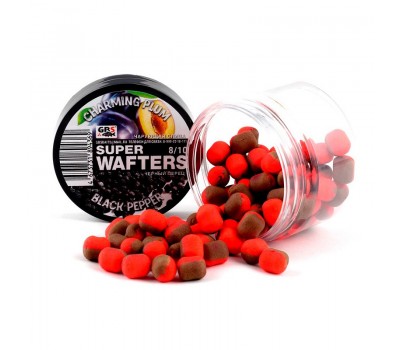 Бойлы нейтральной плавучести (Wafters) GBS Чарующая слива-черный перец 8х10мм
