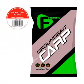 Прикормка для рыбы F-FISHING CARP Монстр Краб  1кг