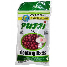 Воздушное тесто Cukk PUFFI midi 6-10мм - малина 30gr