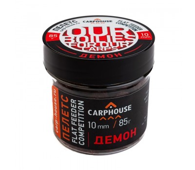 Пелетс насадочный Carp House Demon 10мм (банка)