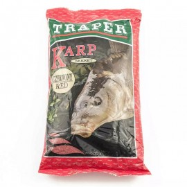 Прикормка Traper 1кг Sekret Karp Czerwony