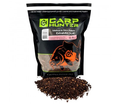 Method / Stick Pellets ExtraMIX (KRILL) CARPHUNTER 0,9кг