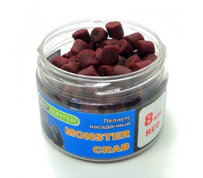 Пеллетс насадочный 8мм Red Halibut Monster Crab (Монстер Краб) CarpHunter 100мл