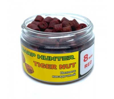 Пеллетс насадочный 8мм Red Halibut Tiger Nut (Тигровый орех) CarpHunter 100мл