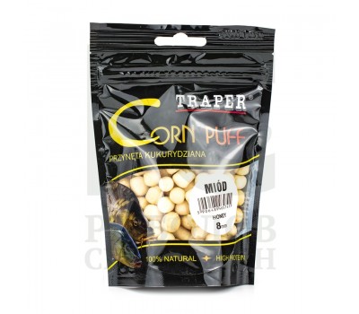 Вулканизированная кукуруза Traper Corn Puff 8мм 20г Мёд
