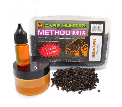 Method mix Pellets + Fluoro + Liquid Belachan (Креветка) CARPHUNTER