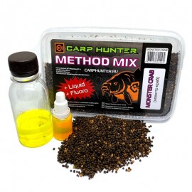 Method mix Pellets + Fluoro + Liquid Monster Crab (монстр...