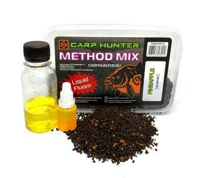 Method mix Pellets + Fluoro + Liquid Pineapple (ананас) CARPHUNTER