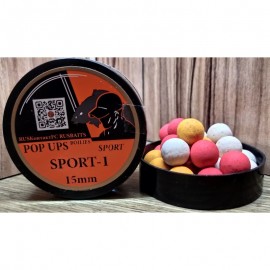 RUSКонтактFC БОЙЛЫ плавающие POP- UP  SPORT-1    15 мм 35г