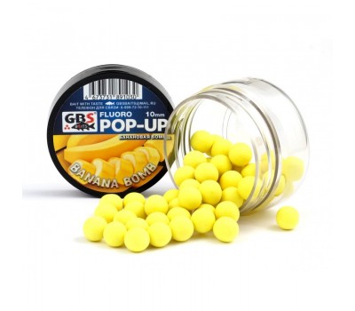 Бойлы GBS Baits Pop-up плавающие 8мм 40гр Банан