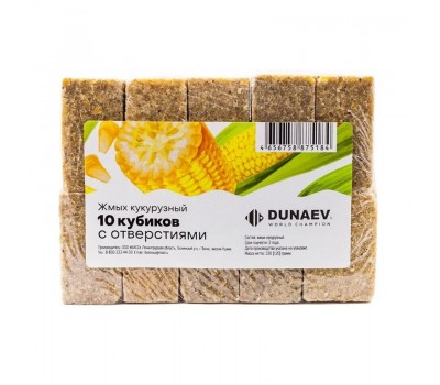 Жмых DUNAEV кукурузный 300г.