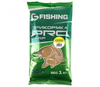 F-FISHING Прикормка для рыбы PRO Carp Сладкая Кукуруза 1кг (15)