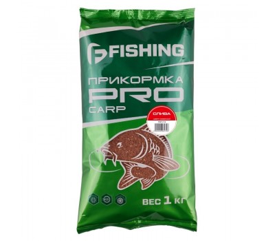 F-FISHING Прикормка для рыбы PRO Carp Слива 1кг (15)