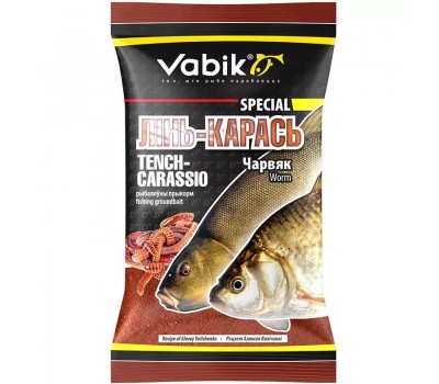 Прикормка Vabik Special  1 кг Линь-карась червь
