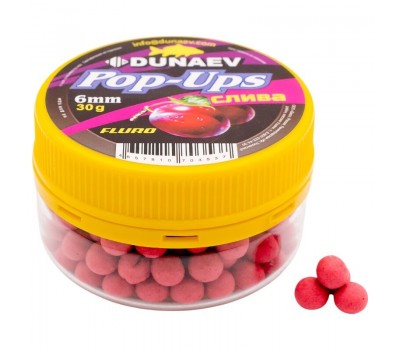 Бойлы POP-UP 6мм Слива (30гр.)