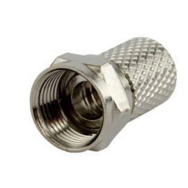 Штекер F RG-6  (size=18mm)