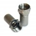 Штекер F RG-6  (size=18mm)