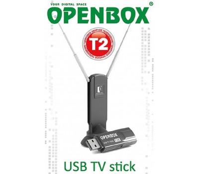 Эфирный-кабельный HDTV USB ресивер OPENBOX USB T2 USB Stick+ Antenna