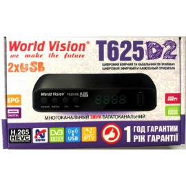 Цифровой эфирный ресивер World Vision T625D2