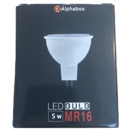 Лампа светодиодная Alphabox MR16-5W