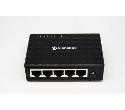 Switch Alphabox AS105 5х10/100 Desktop