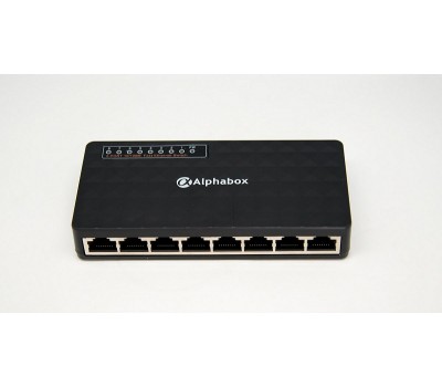 Switch Alphabox AS108 8х10/100 Desktop
