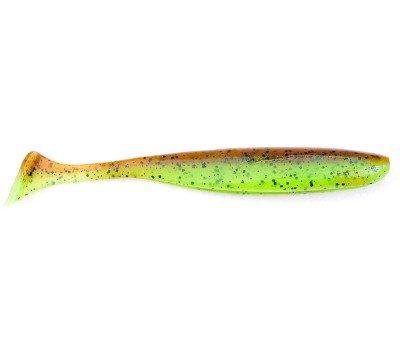 Силикон Keitech Easy Shiner 2  401 Green Pumpkin/Chartreuse