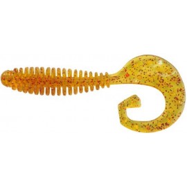Силикон Reins G TAIL GRUB 3  566 Motor Oil Red Flake