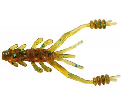 Силикон Reins RING SHRIMP 2  565 Motor Oil Green Flake