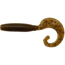 Силикон Reins FAT G-TAIL GRUB 4  002 Green Pumpkin