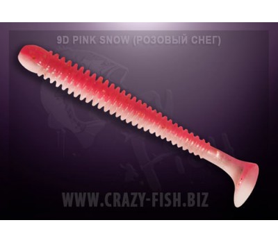 Приманка Crazy Fish VIBRO W0RM 3,4  13-85-9d-6