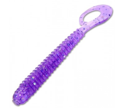 Силикон Reins G TAIL SATURN MICRO 567 Lilac Silver&Blue Flake