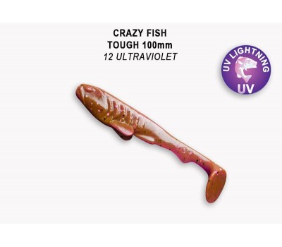 Приманка Crazy Fish TOUGH 4  48-100-12-6   6у