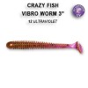 Приманка Crazy Fish VIBRO WORM 3  ...