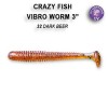 Приманка Crazy Fish VIBRO WORM 3  ...