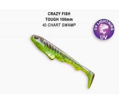 Приманка Crazy Fish TOUGH 4   48-100-4d-6   6у