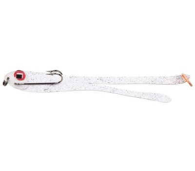 Плоская приманка Flat Bait ASmak Двухвост. 10см. Белый