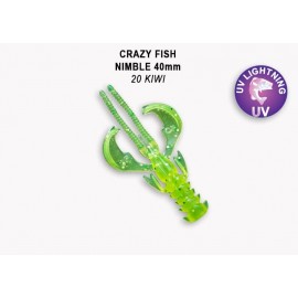 Приманка Crazy Fish NIMBLE 1,6  49-40-20-6 9у