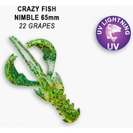 Приманка Crazy Fish NIMBLE 2,5  44-65-22-6  7у