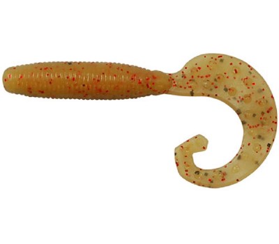 Силикон Reins FAT G TAIL GRUB 3  B09 Smoke Mustard