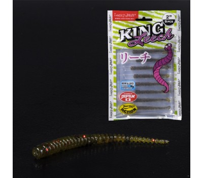 Слаги съедобные искусственные LJ Pro Series KING LEECH 2/PA03 9у